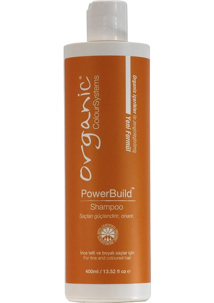 Organic Power Build Onarıcı Şampuan 400 ml