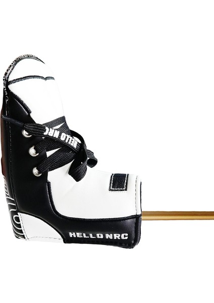 Golf Atıcı Kafa Kapak Ayakkabı Şekli Guard Sleeve Guard Club Aksesuarları Siyah (Yurt Dışından) fırsatları