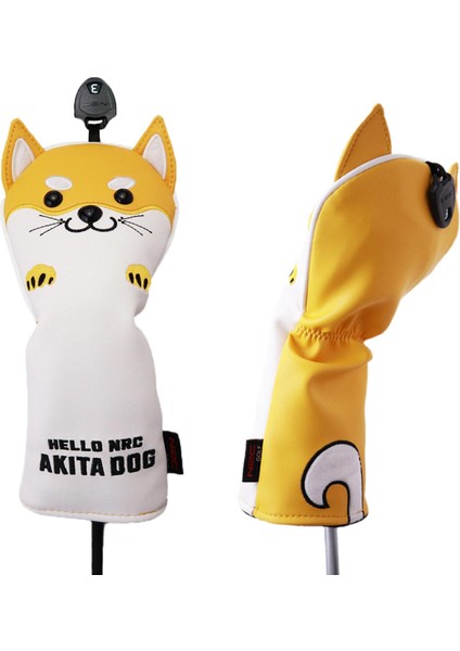 Su Geçirmez Golf Sürücüsü Kafa Kapak Koruyucu Headcover Guard ile No. Tag Fw Sarı (Yurt Dışından) fiyatları