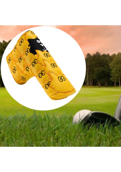 Pu Golf Putter Kafa Kapağı Blade Kuşları Nakışları Kapaklar Su Geçirmez Kollu (Yurt Dışından) fiyatları
