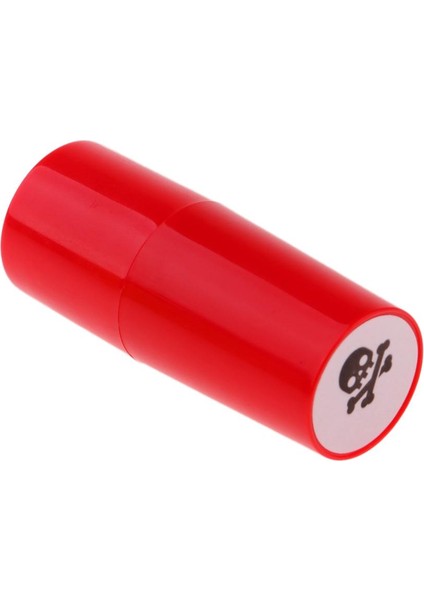 Colorfast Hızlı Kuru Golf Topu Damga Stamper Marker Gösterim Mühür Kırmızı Kafatası (Yurt Dışından)