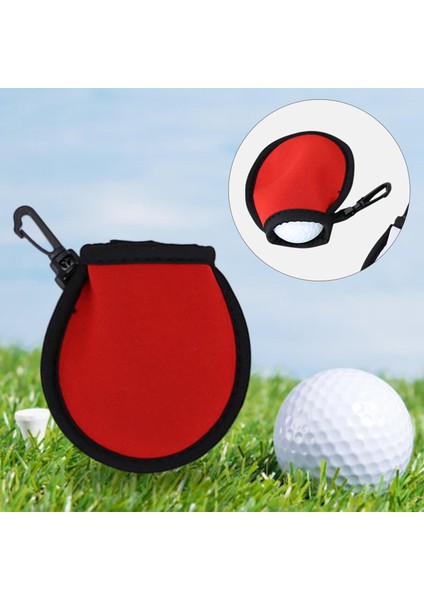 Golf Ball Temizleyici Yıkanabilir Kanca ile Silinme Topları Aksesuarları Kırmızı (Yurt Dışından) indirimleri