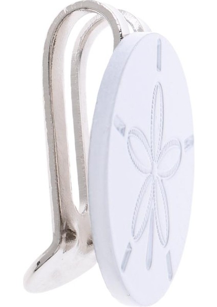 Sağlam Alaşım Beyaz Çiçek Manyetik Şapka Vizör Klip Golf Top Işaretleyici Golfçü (Yurt Dışından) indirimleri