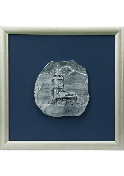 EL İŞÇİLİĞİ RÖLYEF SAAT KULESİ 32*32 cm - 5609