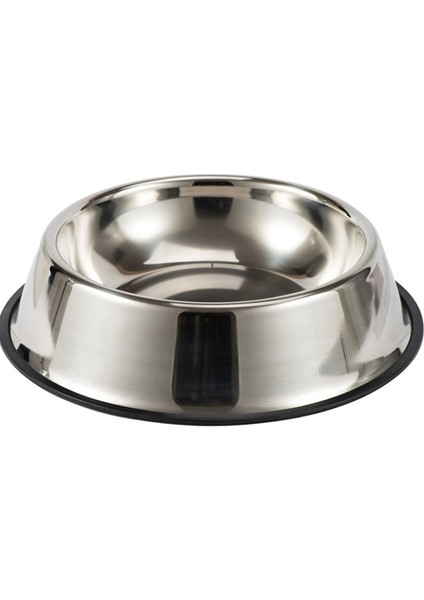 2 Adet 17 cm 250 ml Kedi Köpek Metal Mama ve Su Kabı - AL3118