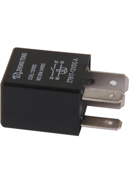 Dc Siyah Araç Araç Kamyon Motoru 12V 12 30A Rölesi 4pin 4p (Yurt Dışından)
