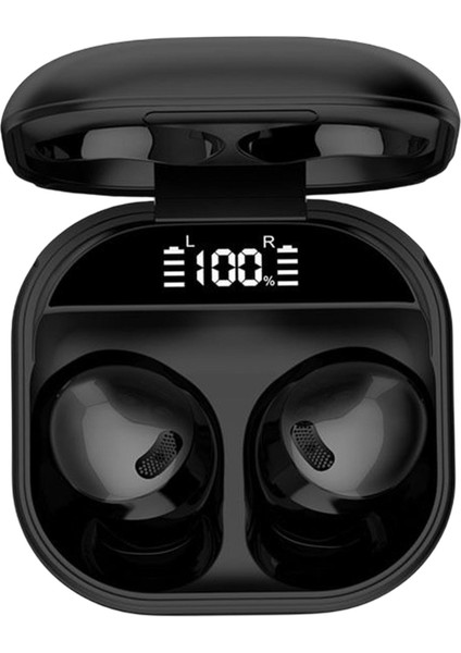 Bluetooth 5.1 Mikrofonlu Kulakiçi Hifi Stereo Kulaklık Gamer Dokunmatik Kontrol Siyah (Yurt Dışından)