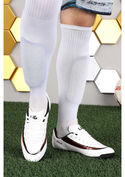 Simena Beyaz Erkek Halı Saha Futbol Ayakkabısı fiyatları