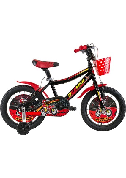Beemer 16 Jant Bisiklet Kırmızı