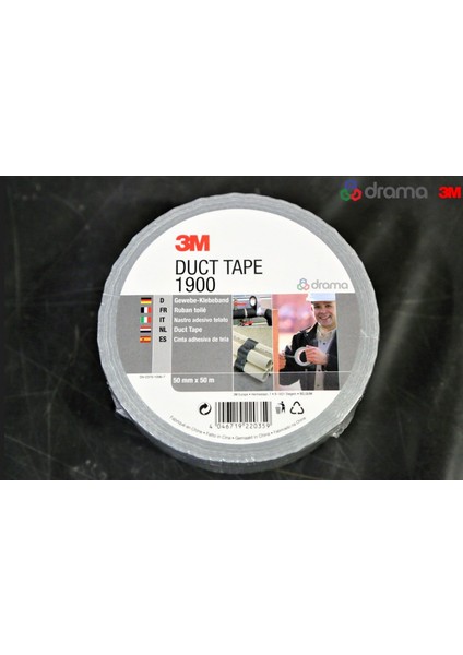 3M1900 - Duct Tape Tamir Bandı 50 mm x 50 m