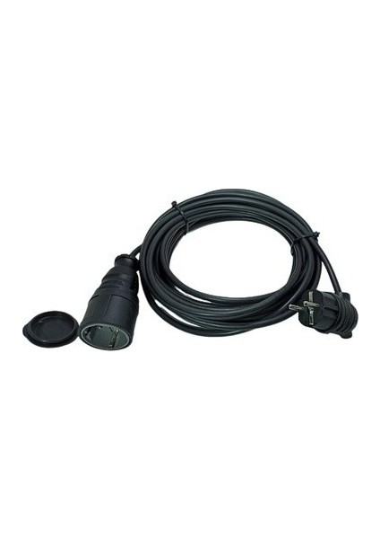Tekli Kauçuklu Priz 3x2.5 mm Uzatma 7 Mt