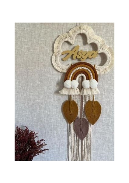 Makrome Bulut Isimli Bebek Kapı Süsü indirimleri