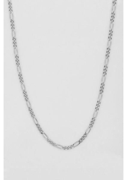 Figaro Model Gümüş Kolye Zinciri