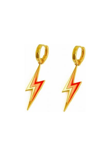 Mineli Şimşek Gümüş Küpe fiyatları