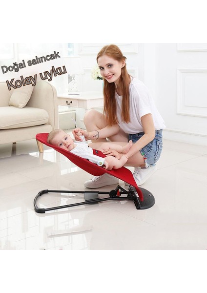 Bebek Bebek Sallanan Sandalye Otomatik Yatıştırıcı Katlanabilir