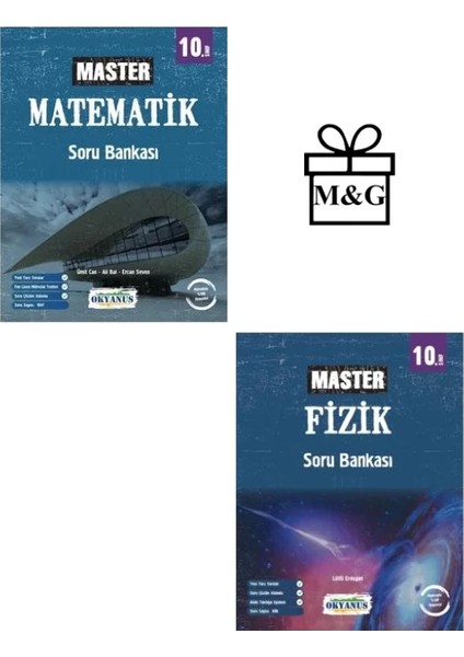 Okyanus Yayınları 10. Sınıf Master Matematik ve Fizik Soru Bankası