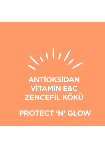 Protect 'n' Glow Üçlü Koruma Etkili SPF30 Nemlendirici Işıltısını Kaybetmiş Ciltler Için, 40 ml