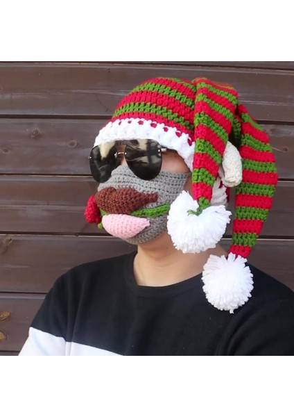 Noel Temalı Dekoratif Süs - Kırmızı (Yurt Dışından)