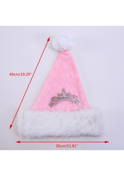 Noel Temalı Dekoratif Süs - Pembe (Yurt Dışından)