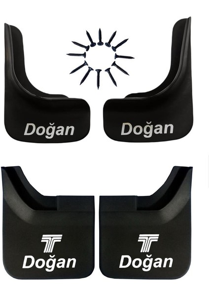 Tofaş Doğan Uyumlu 4'lü Ön Arka Set Paçalık Çamurluk Tozluk TFS1UX904