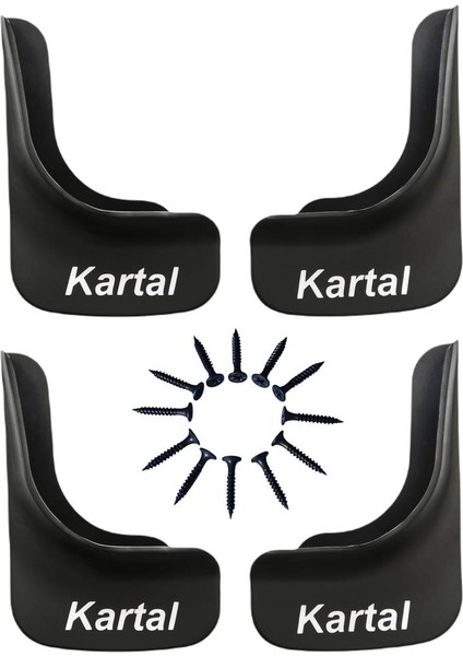 Tofaş Kartal Uyumlu 4'lü Ön Arka Set Paçalık Çamurluk Tozluk TFS1UX902