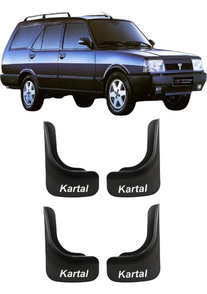 Tofaş Kartal Uyumlu 4'lü Ön Arka Set Paçalık Çamurluk Tozluk TFS1UX902 fiyatları