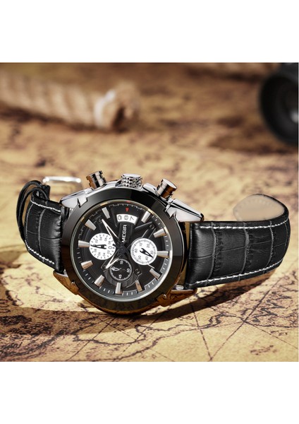 Lbq-Megir 2020 Erkekler Moda Izle Çok Fonksiyonlu 3D Tasarım Erkek Marka Kuvars Izle(Yurt Dışından) fiyatları