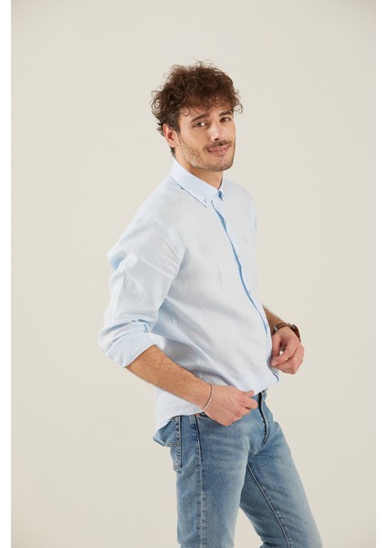 Erkek Mavi Gömlek ( Model Kodu : J222130400 ) indirimleri