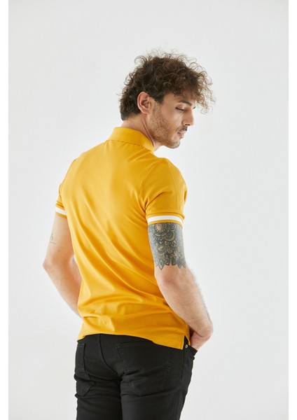 Erkek Sarı Tişört ( Model Kodu : J222131200 )