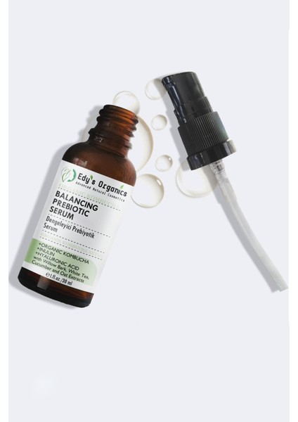 Dengeleyici Prebiyotik Serum 30 Ml- Hyaluronik Asit+Inülin+Organik Kombuça
