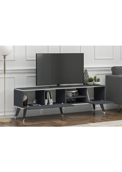 Pearl Tv Ünitesi 160 cm Antrasit-Gümüş fırsatları