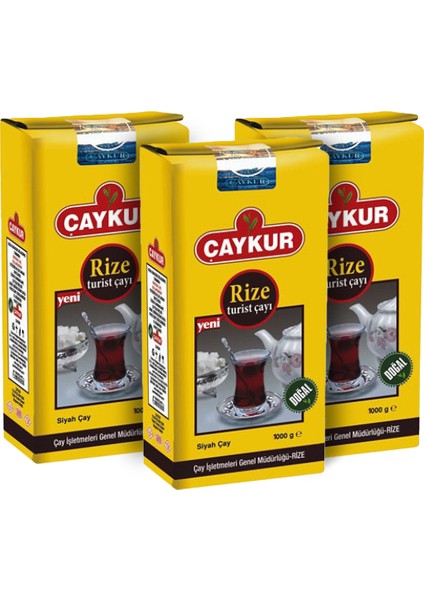 Rize Turist Çayı 1000 gr 3 Adet