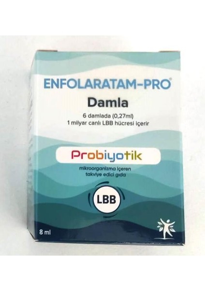 Enfolaratam Pro Probıyotık Damla 8 Ml