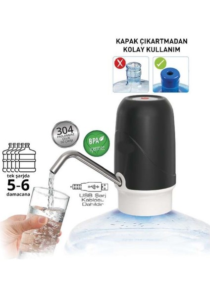 Şarjlı Su Pompası