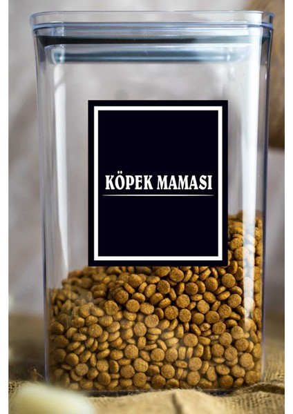 Köpek Maması Saklama Kabı 2.900ML Vakumlu