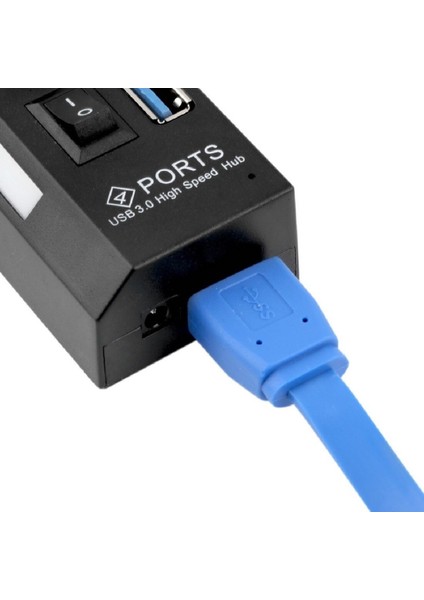 5134 4 Port USB 3.0 2.0 Hub Çoğaltıcı Çoklayıcı Switch Splitte