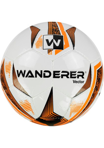 Wanderer Vector Dikişli 4 No Futbol Topu Turuncu