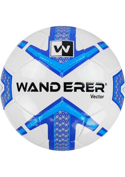 Wanderer Vector Dikişli 5 No Futbol Topu Mavi
