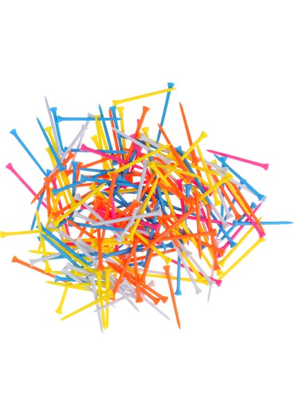 200PCS Golf Tees Karışık Renk Golf Tees Traning Yardım Aracı - 100MM fiyatları