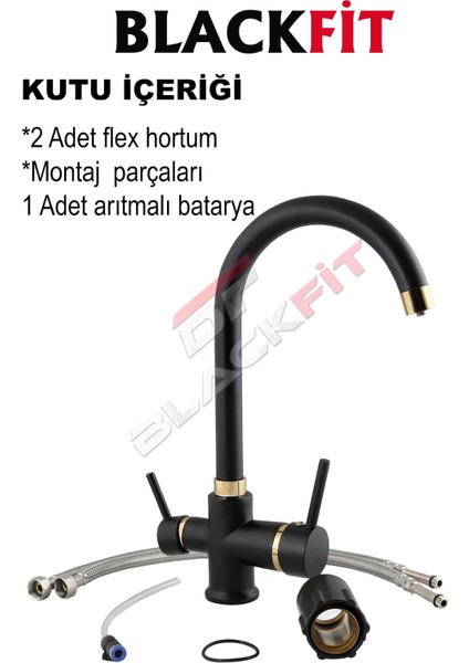 10 Yıl Garantili Baston Borulu Kuğu Arıtmalı Mutfak Eviye Bataryası Arıtma Musluğu modelleri