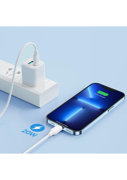 20W Type-C To Lightning Fast Data Kablo 1m modelleri