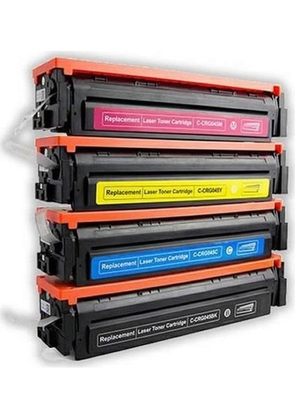 Hementonr Canon CRG-045 Muadil Takım Toner (1 Set)