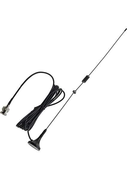 Bnc Erkek Konnektörü Çift Bant 144 Mhz / 430 Mhz Tarayıcı Anten 15 Inç Uzunluk (Yurt Dışından)