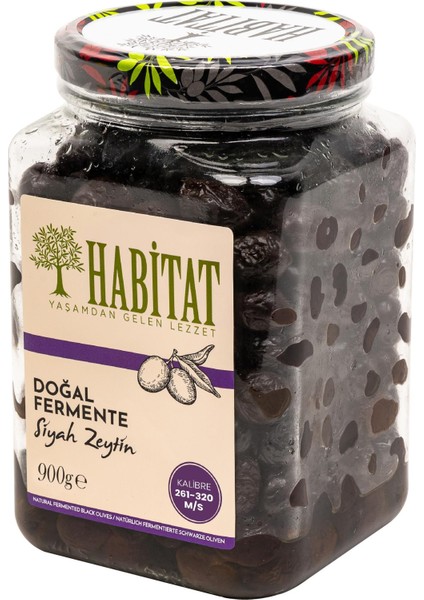 Gemlik Tipi Siyah Sele Zeytin (261-320 Kb.) 900 gr