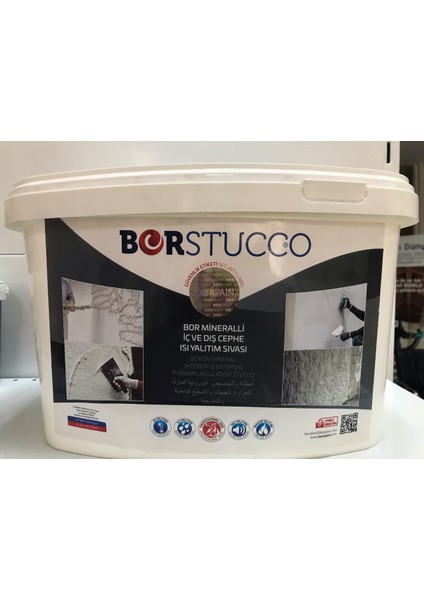 BORSTUCCO Isı Yalıtım Sıvası 10KG