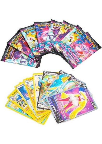 Pokemon Fussıon Strıke ve Pokemon Kart Koruma Çantası (4 Paket Bir Arada) fiyatları