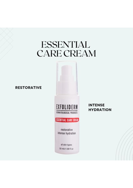Esseniıal Care Cream Restorative Intense Hydration 50 ml
