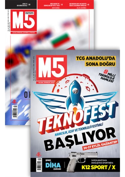 M5 Dergisi Sayı 350 ve Eylül 2020