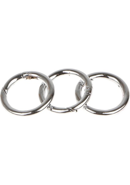 3pcs 35MM Yuvarlak Karabin Bahar Zinciri Kanca Kilitli Açık Aracı (Yurt Dışından)