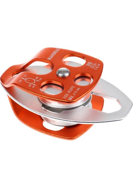 15MM Ip Kaldırma Tırmanışı Için Sihirli 32KN Alüminyum Mobil Kasnak (Yurt Dışından)